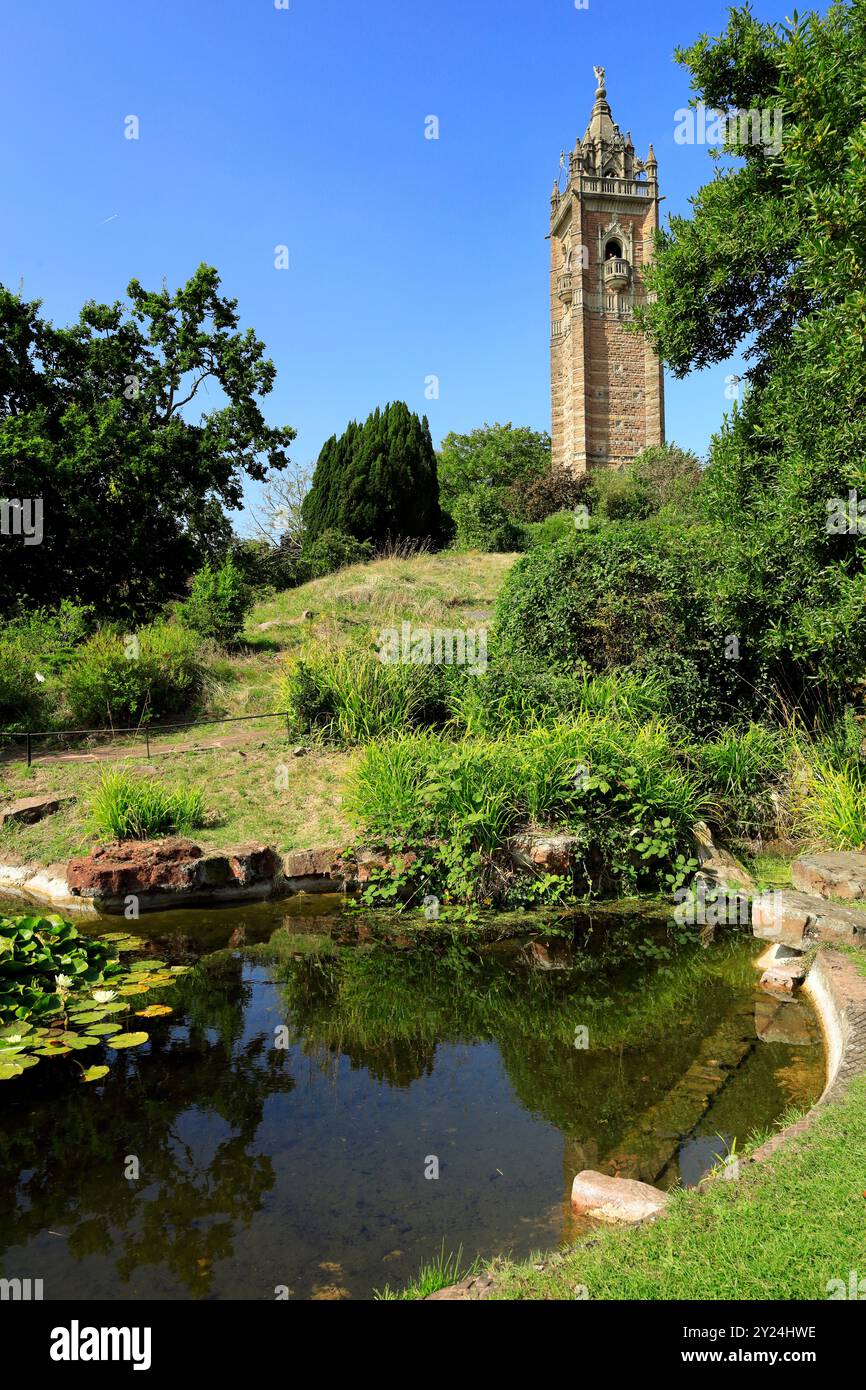 Cabot Tower, Brandon Hill, Bristol. Foto Stock