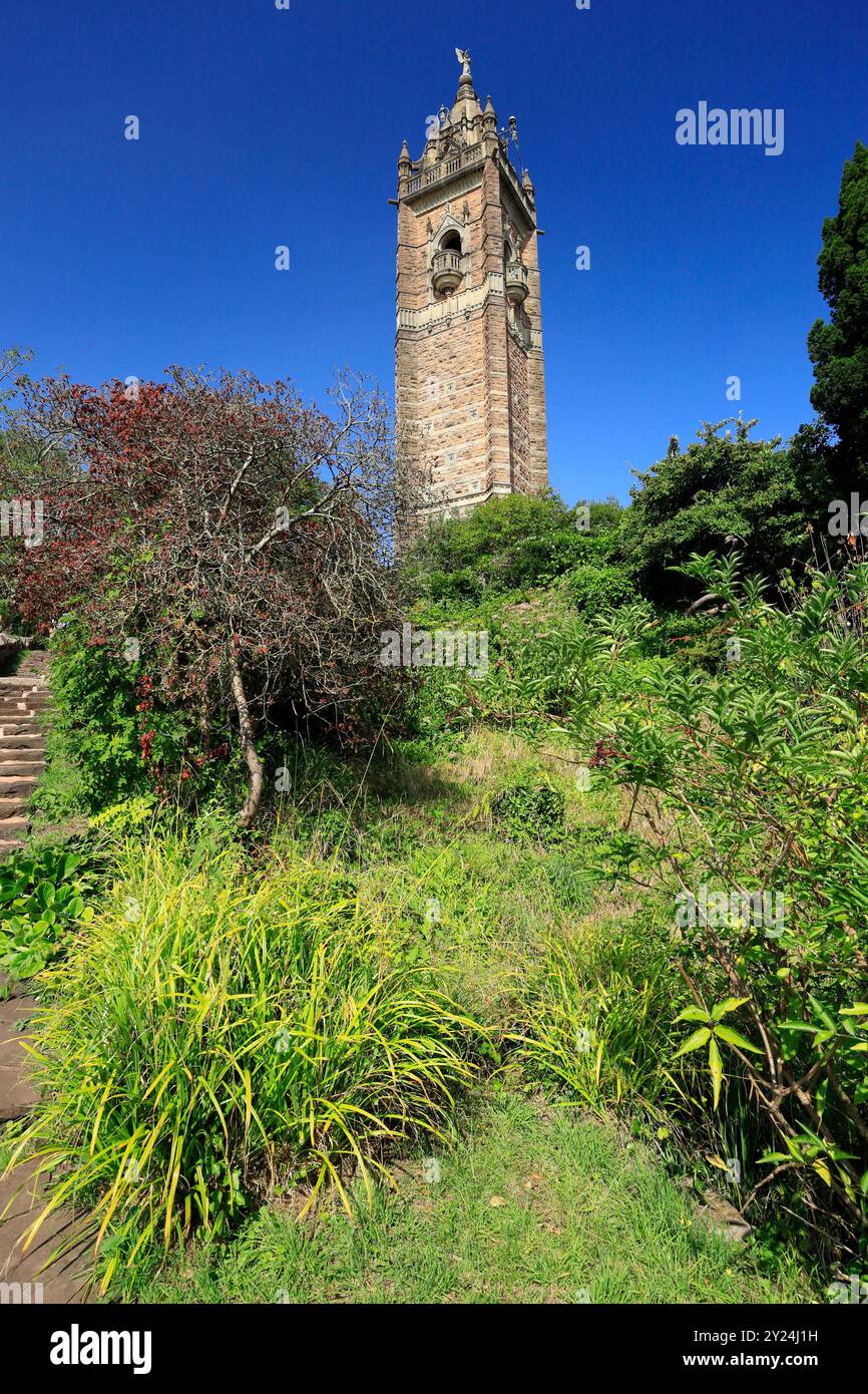 Cabot Tower, Brandon Hill, Bristol. Foto Stock