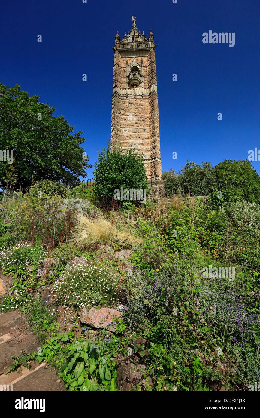 Cabot Tower, Brandon Hill, Bristol. Foto Stock