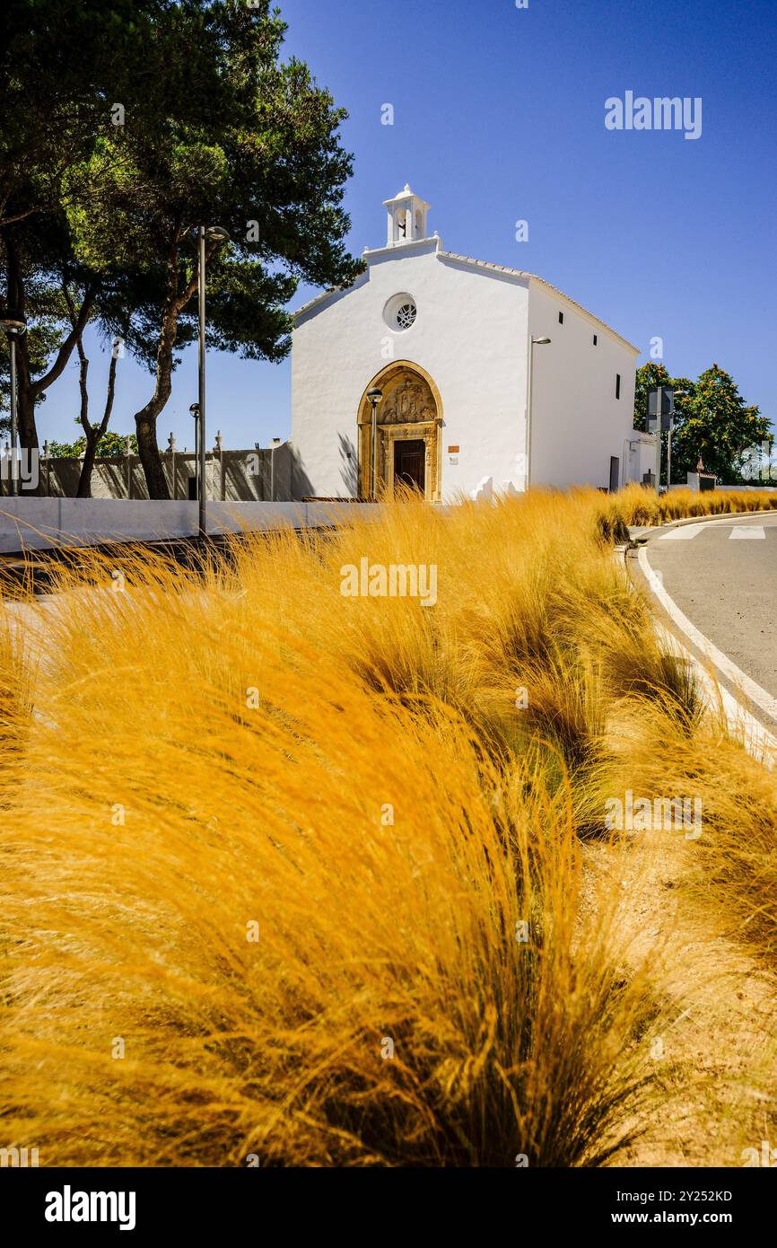 Sant Pere Nou - vecchio eremo di Fora Vila -, XVIII secolo, Alaior, Minorca, Isole Baleari, Spagna, Europa. Foto Stock