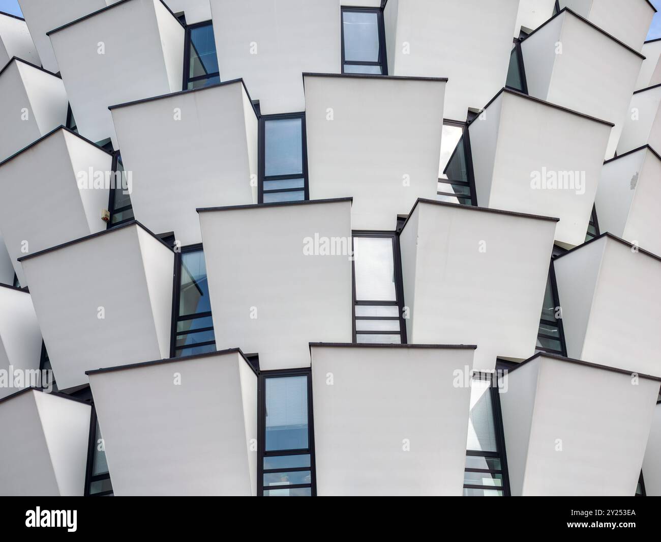 Le Pigne, edifici moderni a Cinisello Balsamo, Milano, Lombardia, Italia Foto Stock