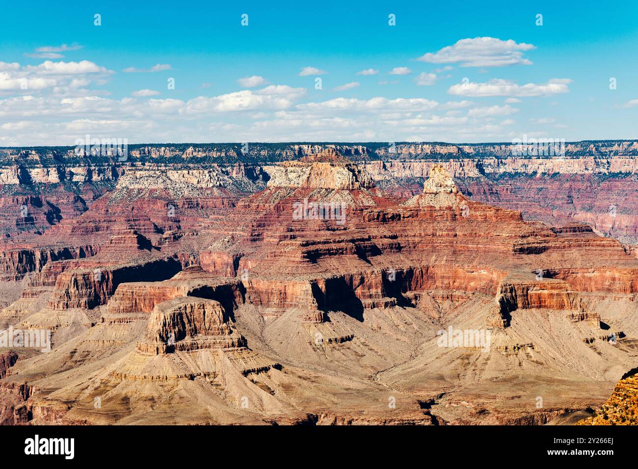 Buttes e mesa del Grand Canyon, Arizona, Stati Uniti Foto Stock