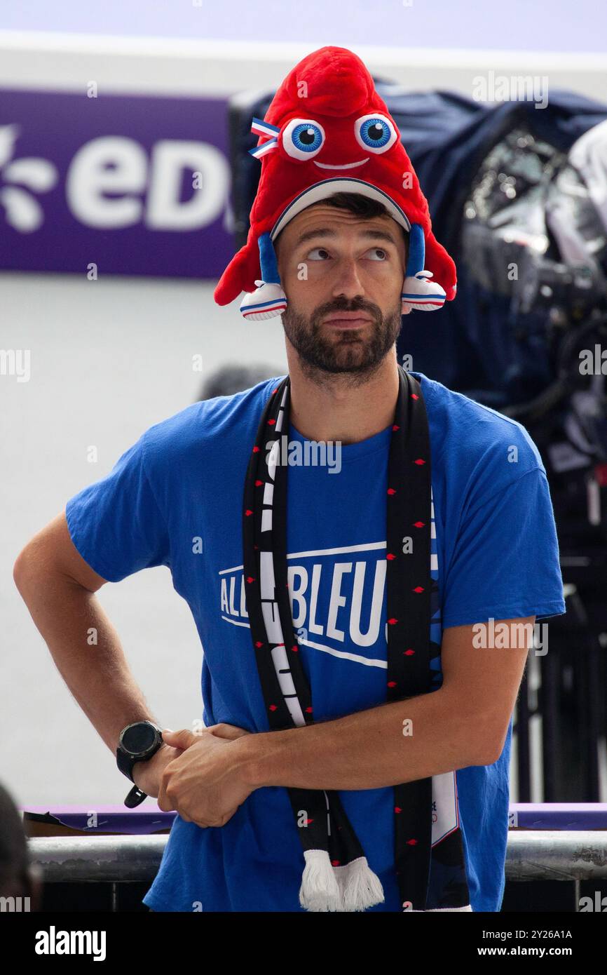 2024 Giochi Paralimpici di atletica leggera allo Stade de France di Saint Denis Foto Stock