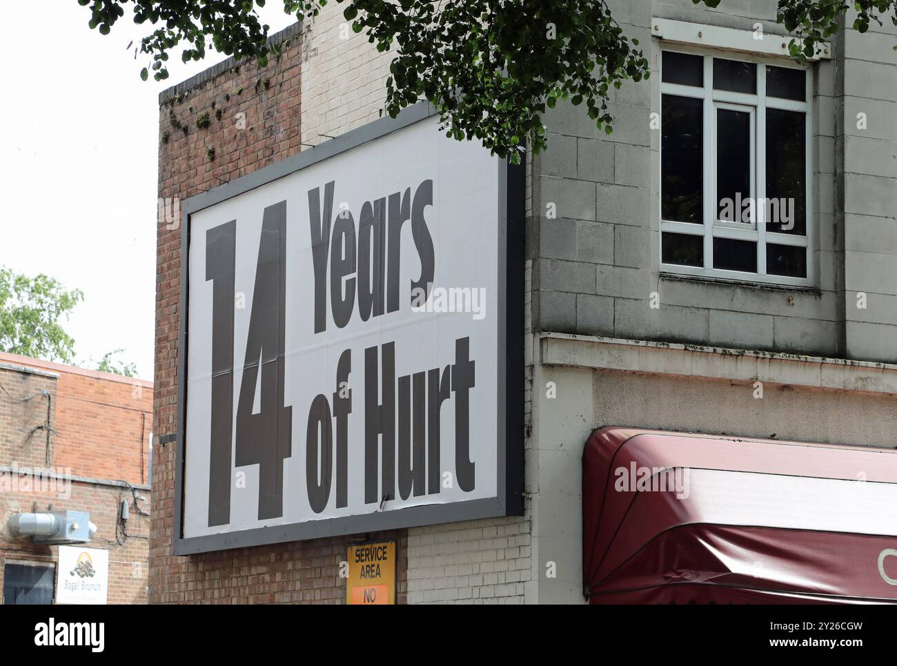 14 anni di ferita a Coventry Foto Stock