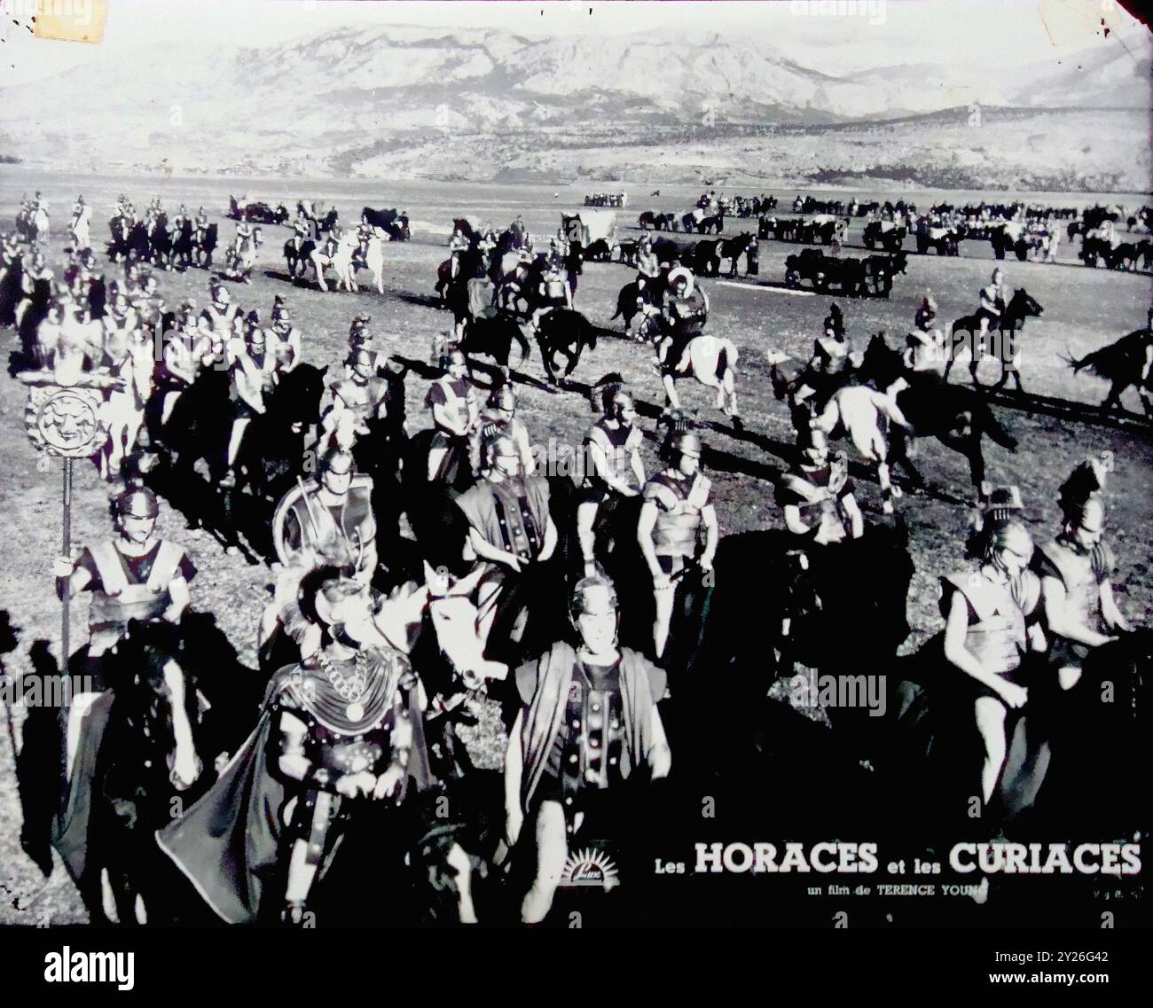 Duel of the Champions 050 - carta lobby francese d'epoca Foto Stock