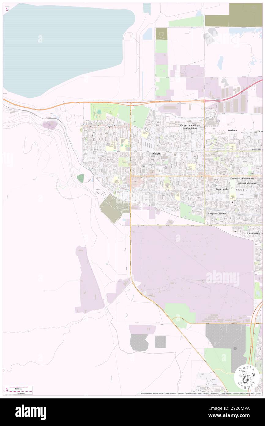 Country Creek Estates Five, Salt Lake County, Stati Uniti, Utah, N 40 41' 22'', S 112 5' 27'', MAP, Cartascapes Map pubblicata nel 2024. Esplora Cartascapes, una mappa che rivela i diversi paesaggi, culture ed ecosistemi della Terra. Viaggia attraverso il tempo e lo spazio, scoprendo l'interconnessione del passato, del presente e del futuro del nostro pianeta. Foto Stock