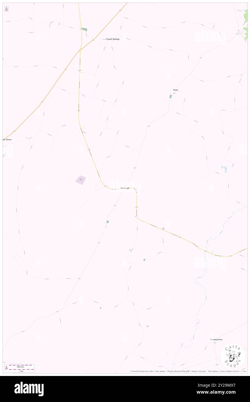 McKnight, Rusk County, Stati Uniti, Texas, N 32 0' 15'', S 94 54' 20'', MAP, Cartascapes Map pubblicata nel 2024. Esplora Cartascapes, una mappa che rivela i diversi paesaggi, culture ed ecosistemi della Terra. Viaggia attraverso il tempo e lo spazio, scoprendo l'interconnessione del passato, del presente e del futuro del nostro pianeta. Foto Stock