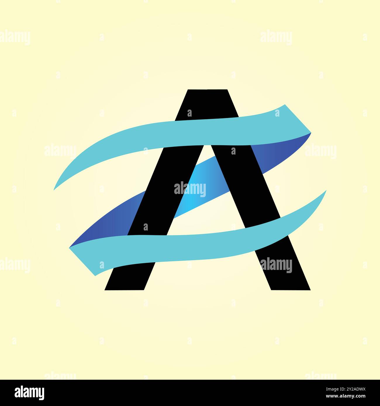 Business and Marketing HZ Letter Logo Design Illustrazione Vettoriale