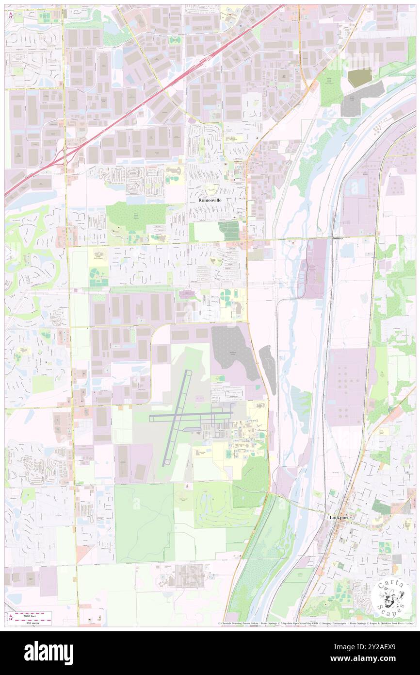 Nottingham Ridge, Will County, Stati Uniti, Stati Uniti, Illinois, N 41 37' 35'', S 88 5' 21'', mappa, Cartascapes Map pubblicata nel 2024. Esplora Cartascapes, una mappa che rivela i diversi paesaggi, culture ed ecosistemi della Terra. Viaggia attraverso il tempo e lo spazio, scoprendo l'interconnessione del passato, del presente e del futuro del nostro pianeta. Foto Stock