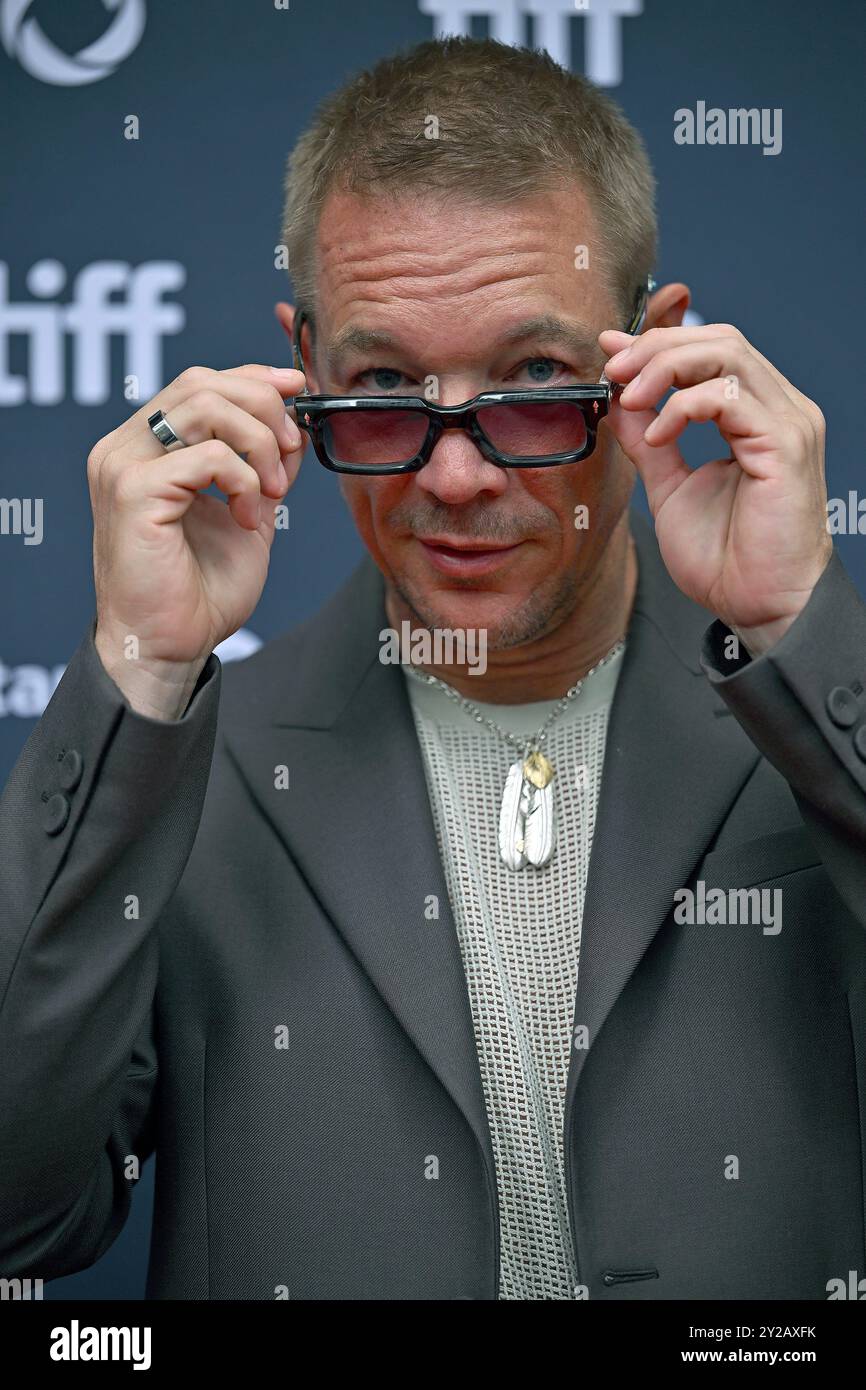 Toronto, Canada. 9 settembre 2024. Diplo partecipa alla prima di "Riff Raff" al Princess of Wales Theatre durante il Toronto International Film Festival a Toronto, Canada, lunedì 9 settembre 2024. Foto di Chris Chew/UPI credito: UPI/Alamy Live News Foto Stock