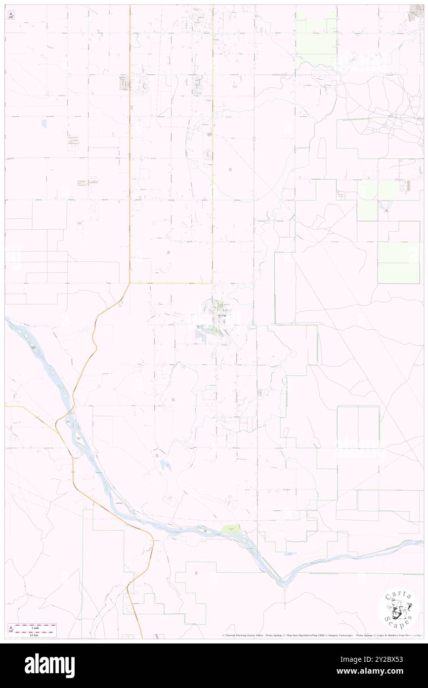 Melba, Canyon County, Stati Uniti, Idaho, N 43 22' 31'', S 116 31' 44'', MAP, Cartascapes Map pubblicata nel 2024. Esplora Cartascapes, una mappa che rivela i diversi paesaggi, culture ed ecosistemi della Terra. Viaggia attraverso il tempo e lo spazio, scoprendo l'interconnessione del passato, del presente e del futuro del nostro pianeta. Foto Stock