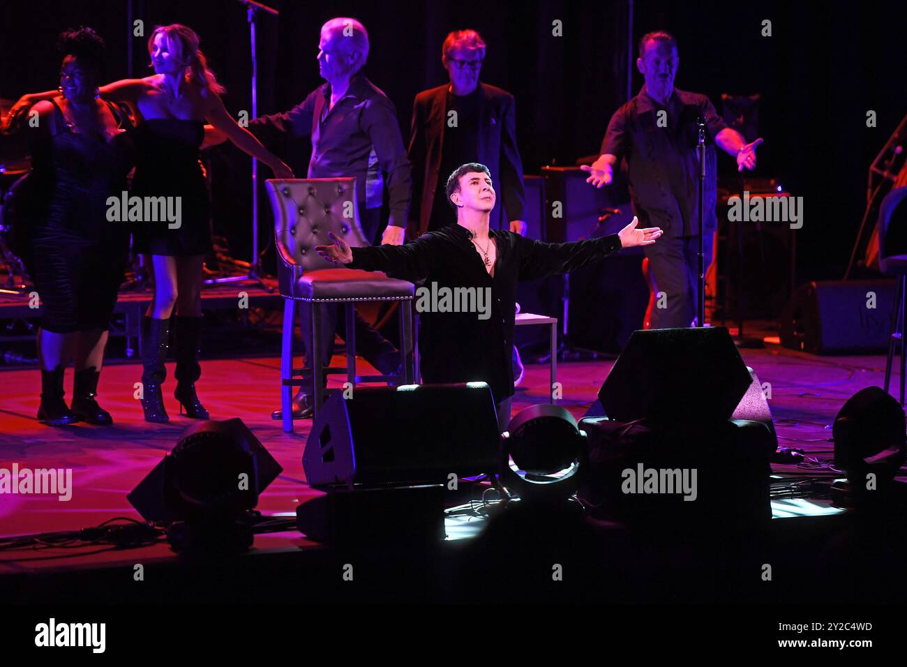 REGNO UNITO. 9 settembre 2024. LONDRA, INGHILTERRA - SETTEMBRE 09: Marc Almond si esibisce al London Coliseum il 9 settembre 2024 a Londra, Inghilterra. CAP/Mar © Mar/Capital Pictures credito: Capital Pictures/Alamy Live News Foto Stock