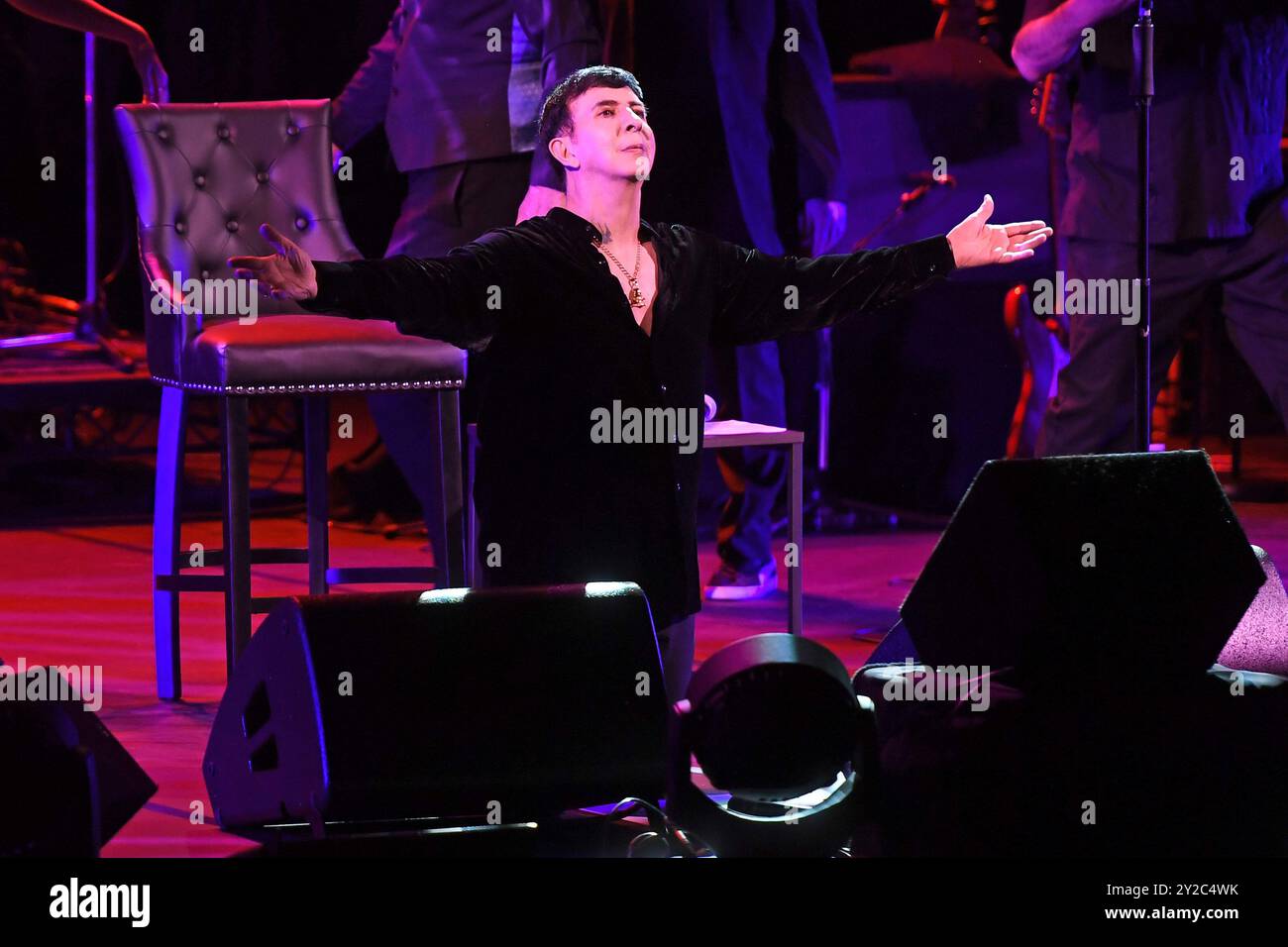 REGNO UNITO. 9 settembre 2024. LONDRA, INGHILTERRA - SETTEMBRE 09: Marc Almond si esibisce al London Coliseum il 9 settembre 2024 a Londra, Inghilterra. CAP/Mar © Mar/Capital Pictures credito: Capital Pictures/Alamy Live News Foto Stock