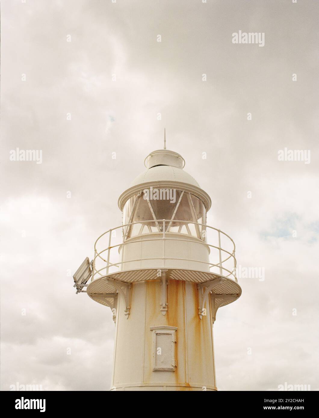Brixham Breakwater Lighthouse, Brixham, Devon, Inghilterra, Regno Unito. Foto Stock