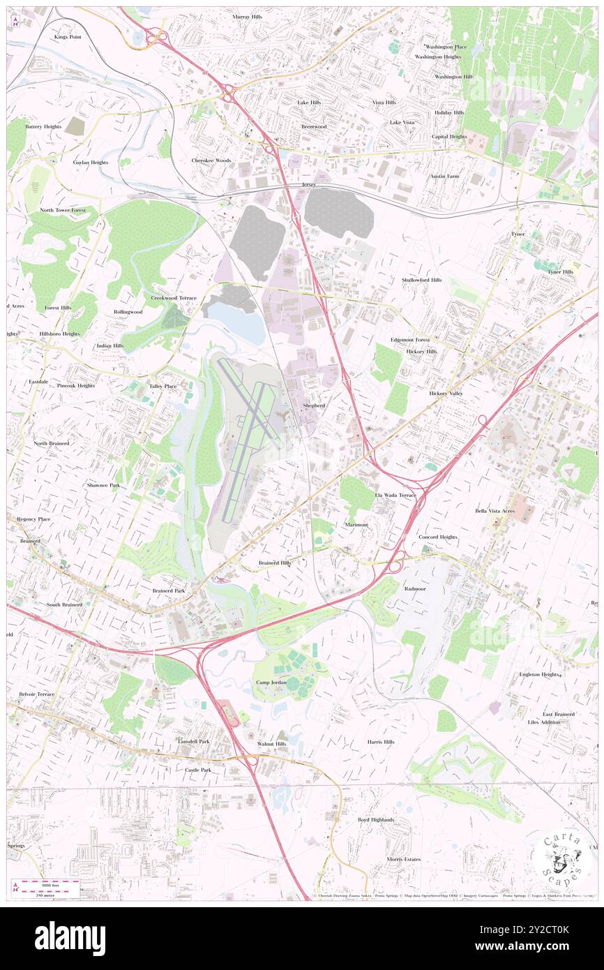 Whispering Pines Mobile Home Park, Hamilton County, Stati Uniti, Tennessee, N 35 1' 55'', S 85 11' 38'', MAP, Cartascapes Map pubblicata nel 2024. Esplora Cartascapes, una mappa che rivela i diversi paesaggi, culture ed ecosistemi della Terra. Viaggia attraverso il tempo e lo spazio, scoprendo l'interconnessione del passato, del presente e del futuro del nostro pianeta. Foto Stock