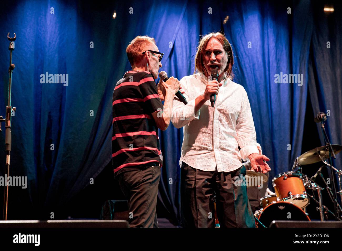 Concerto dal vivo la Crus Band al Castello Sforzesco "Proteggimi da ciò che voglio tour 2024" - Milano, Italia 15 luglio 2024 © Giorgia De dato Foto Stock