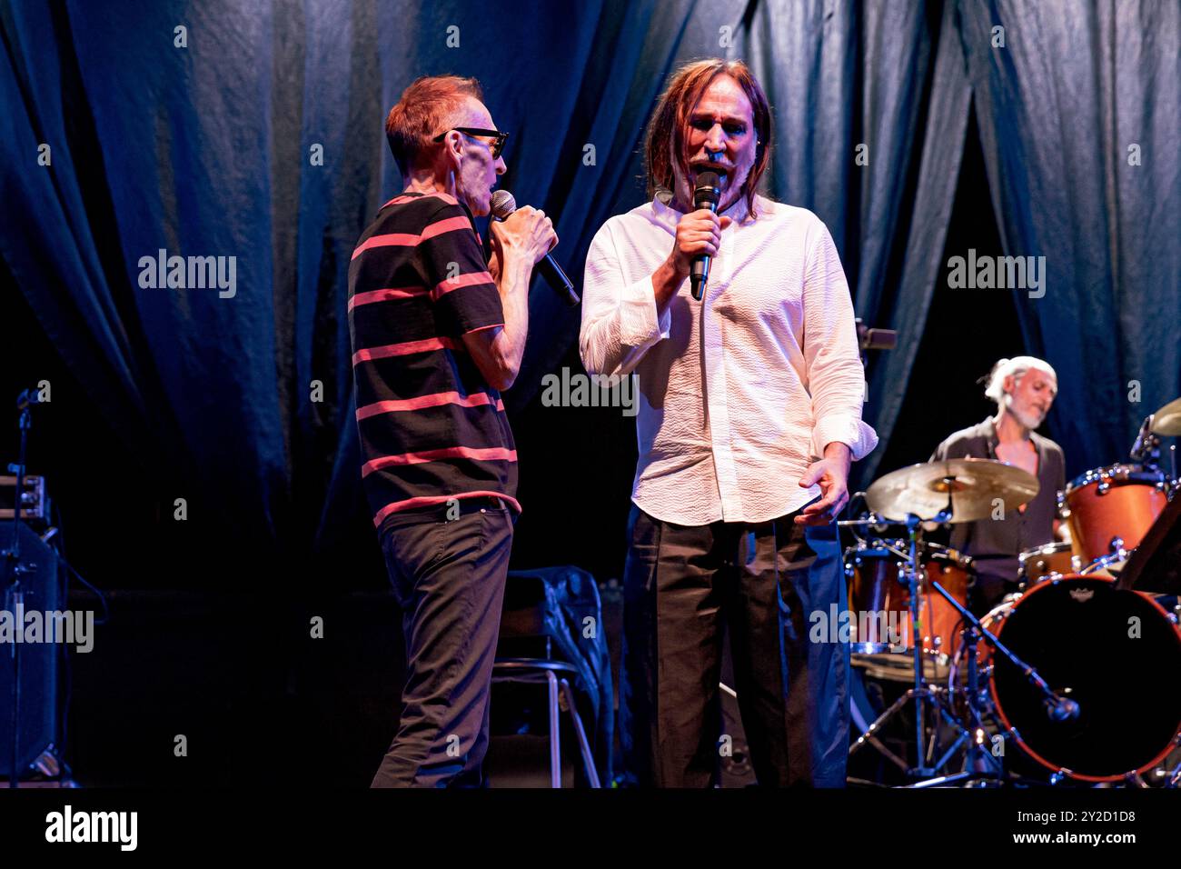 Concerto dal vivo la Crus Band al Castello Sforzesco "Proteggimi da ciò che voglio tour 2024" - Milano, Italia 15 luglio 2024 © Giorgia De dato Foto Stock