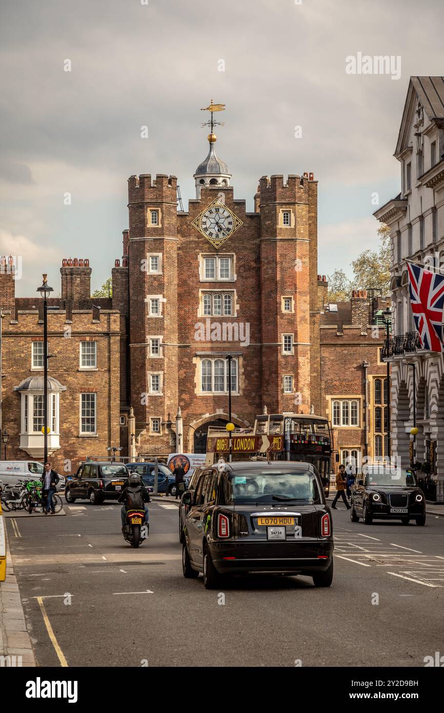 St James Palace, St James, Londra, Inghilterra, Regno Unito Foto Stock
