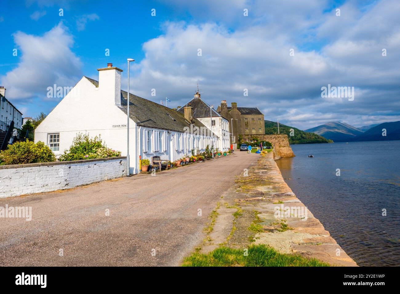 Inverary, un villaggio costiero di Argyll e Bute, Scozia Foto Stock