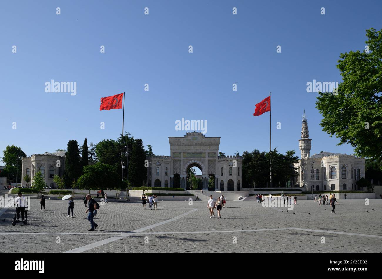 Università di Istanbul professors House, Fatih, Istanbul, Turchia, Europa-Asia Foto Stock