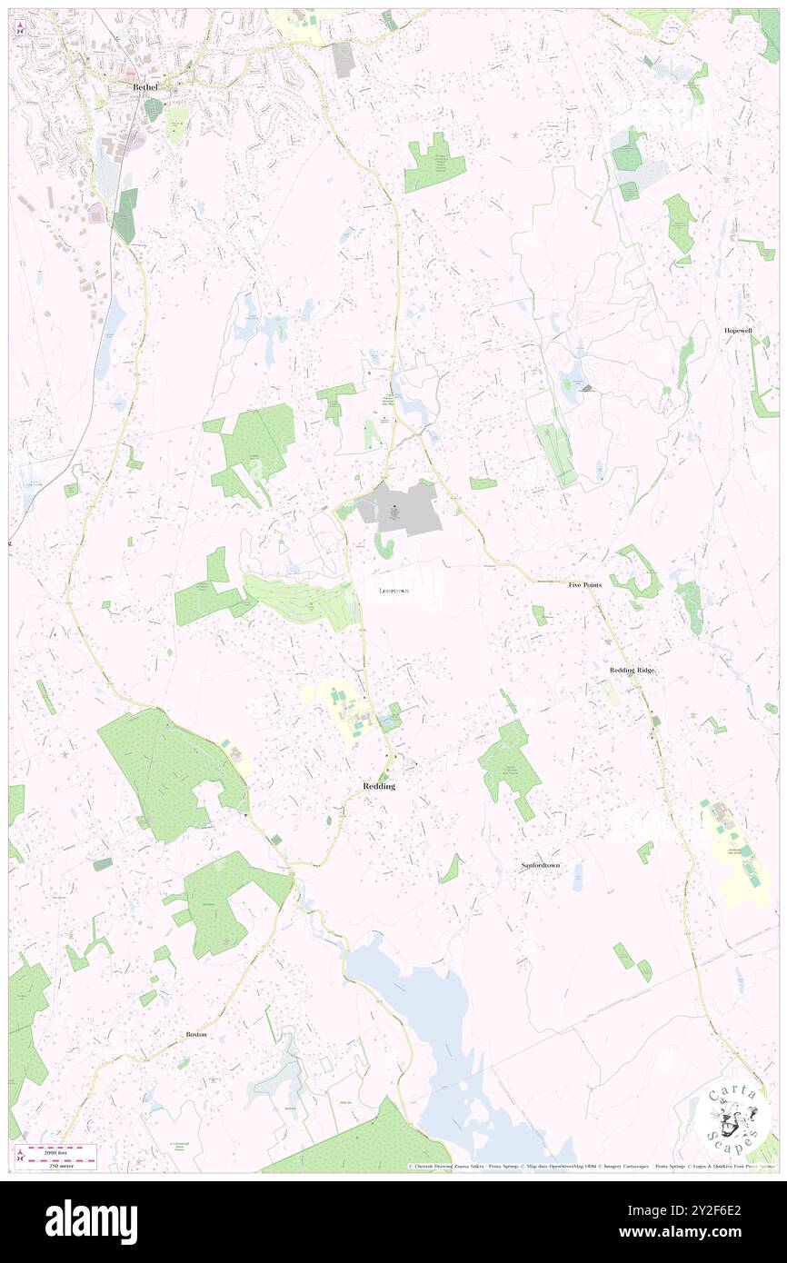 Lonetown, Fairfield County, Stati Uniti, Connecticut, N 41 19' 18''', S 73 22' 53'', MAP, Cartascapes Map pubblicata nel 2024. Esplora Cartascapes, una mappa che rivela i diversi paesaggi, culture ed ecosistemi della Terra. Viaggia attraverso il tempo e lo spazio, scoprendo l'interconnessione del passato, del presente e del futuro del nostro pianeta. Foto Stock