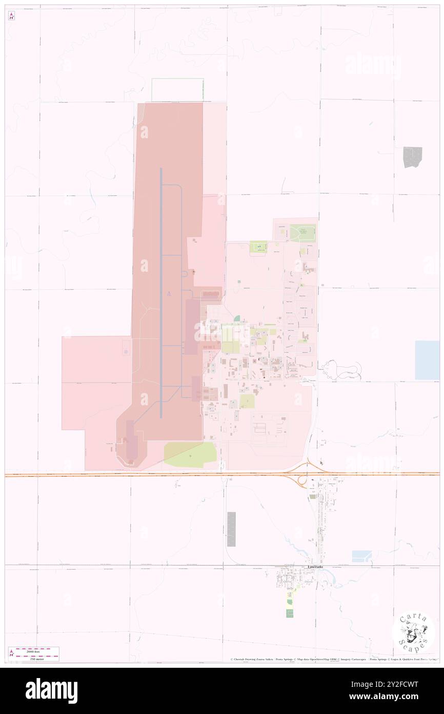 Grand Forks Air Force base, Grand Forks County, Stati Uniti, North Dakota, N 47 57' 17'', S 97 23' 11'', MAP, Cartascapes Map pubblicata nel 2024. Esplora Cartascapes, una mappa che rivela i diversi paesaggi, culture ed ecosistemi della Terra. Viaggia attraverso il tempo e lo spazio, scoprendo l'interconnessione del passato, del presente e del futuro del nostro pianeta. Foto Stock