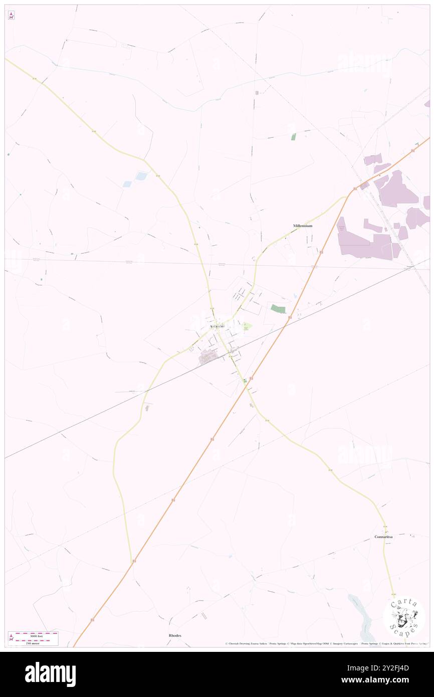 Aulander, Bertie County, Stati Uniti, Stati Uniti, Carolina del Nord, N 36 13' 46'', S 77 6' 50'', MAP, Cartascapes Map pubblicata nel 2024. Esplora Cartascapes, una mappa che rivela i diversi paesaggi, culture ed ecosistemi della Terra. Viaggia attraverso il tempo e lo spazio, scoprendo l'interconnessione del passato, del presente e del futuro del nostro pianeta. Foto Stock