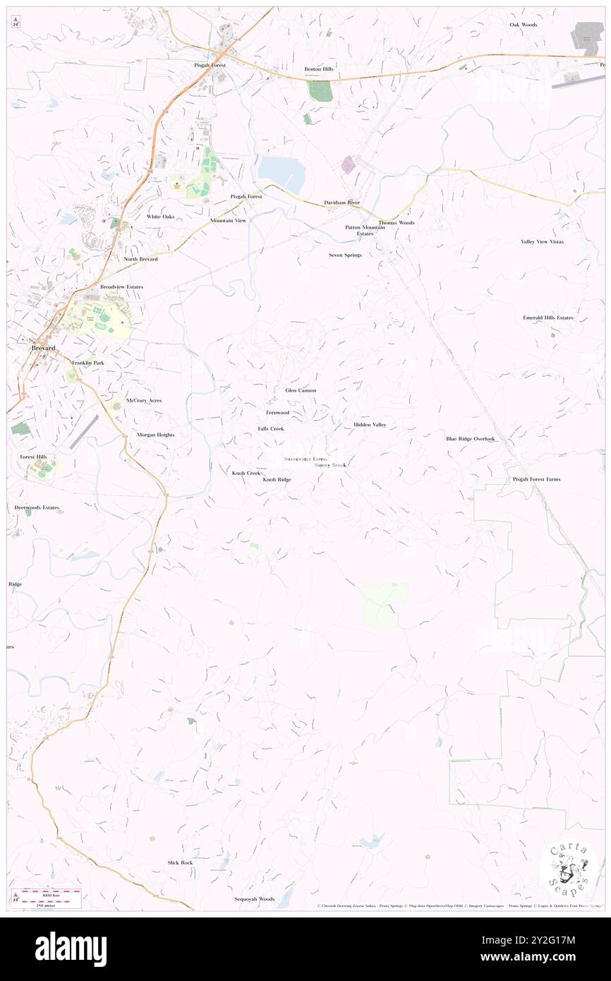 Sweetwater Farms, Transylvania County, Stati Uniti, Stati Uniti, Carolina del Nord, N 35 13' 5'', S 82 41' 24''', MAP, Cartascapes Map pubblicata nel 2024. Esplora Cartascapes, una mappa che rivela i diversi paesaggi, culture ed ecosistemi della Terra. Viaggia attraverso il tempo e lo spazio, scoprendo l'interconnessione del passato, del presente e del futuro del nostro pianeta. Foto Stock