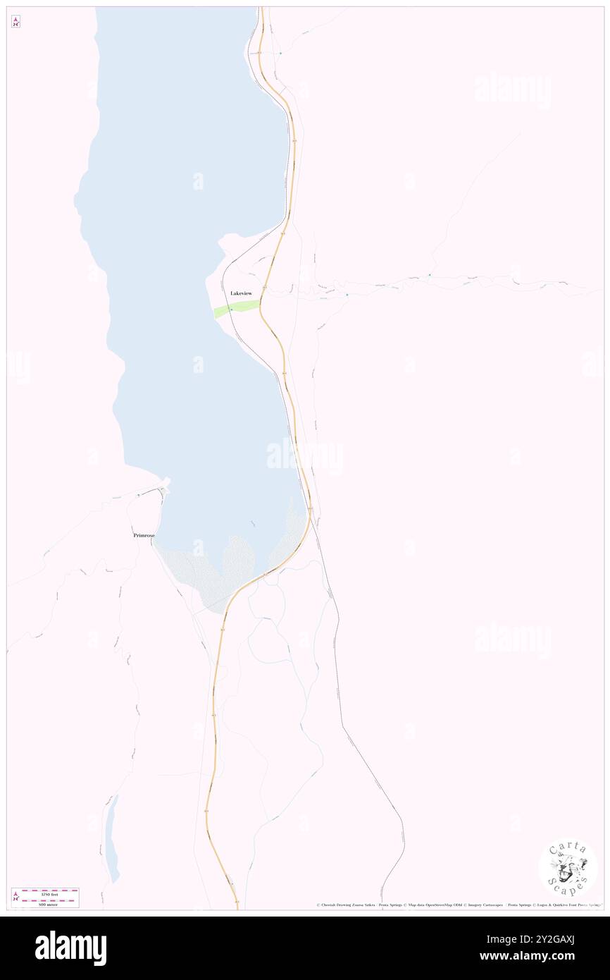 Primrose, Kenai Peninsula Borough, Stati Uniti, Alaska, N 60 20' 35'', S 149 20' 41'', MAP, Cartascapes Map pubblicata nel 2024. Esplora Cartascapes, una mappa che rivela i diversi paesaggi, culture ed ecosistemi della Terra. Viaggia attraverso il tempo e lo spazio, scoprendo l'interconnessione del passato, del presente e del futuro del nostro pianeta. Foto Stock