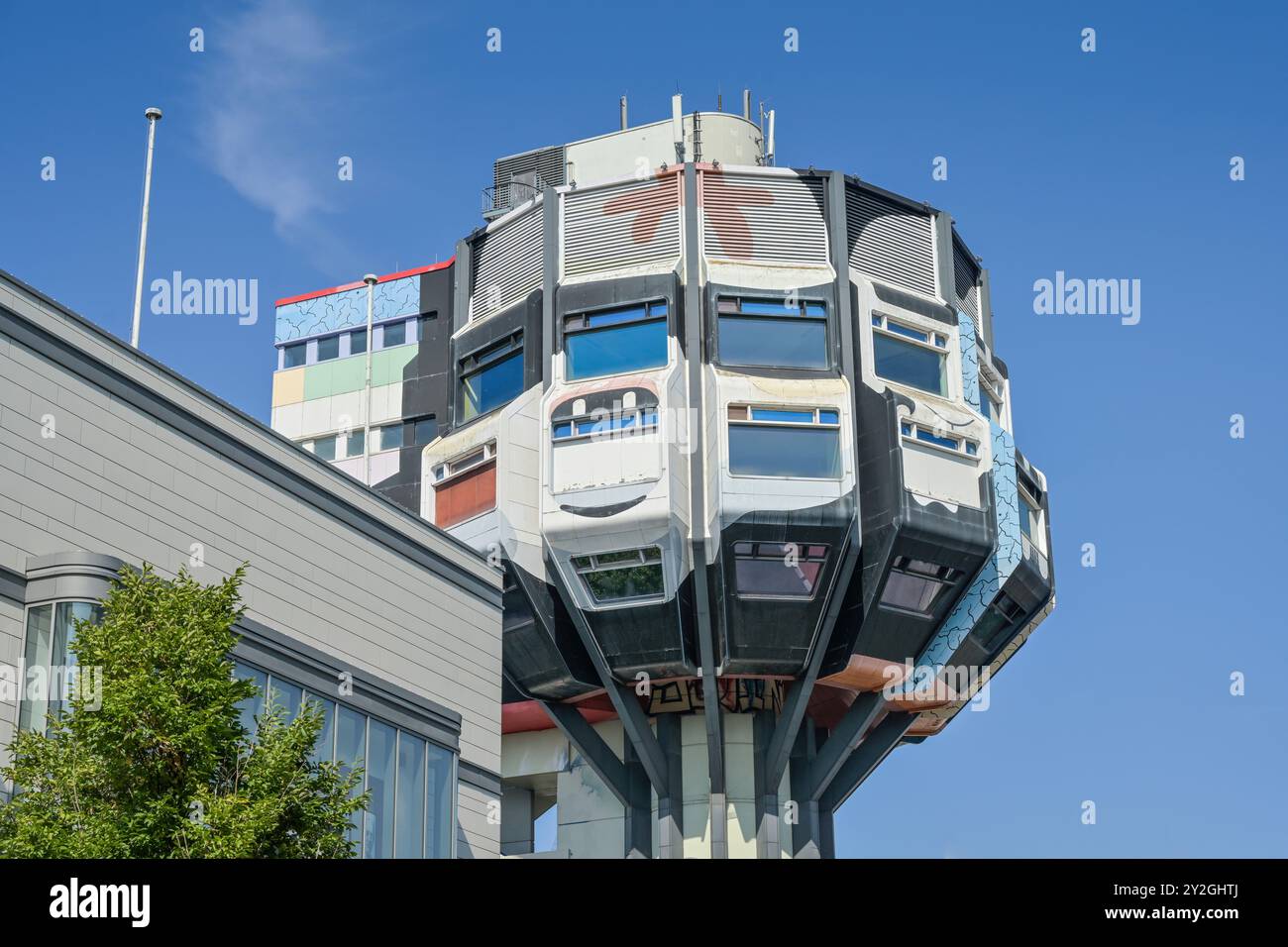 Bierpinsel, Schloßstraße, Steglitz, Steglitz-Zehlendorf, Berlino, Germania Foto Stock