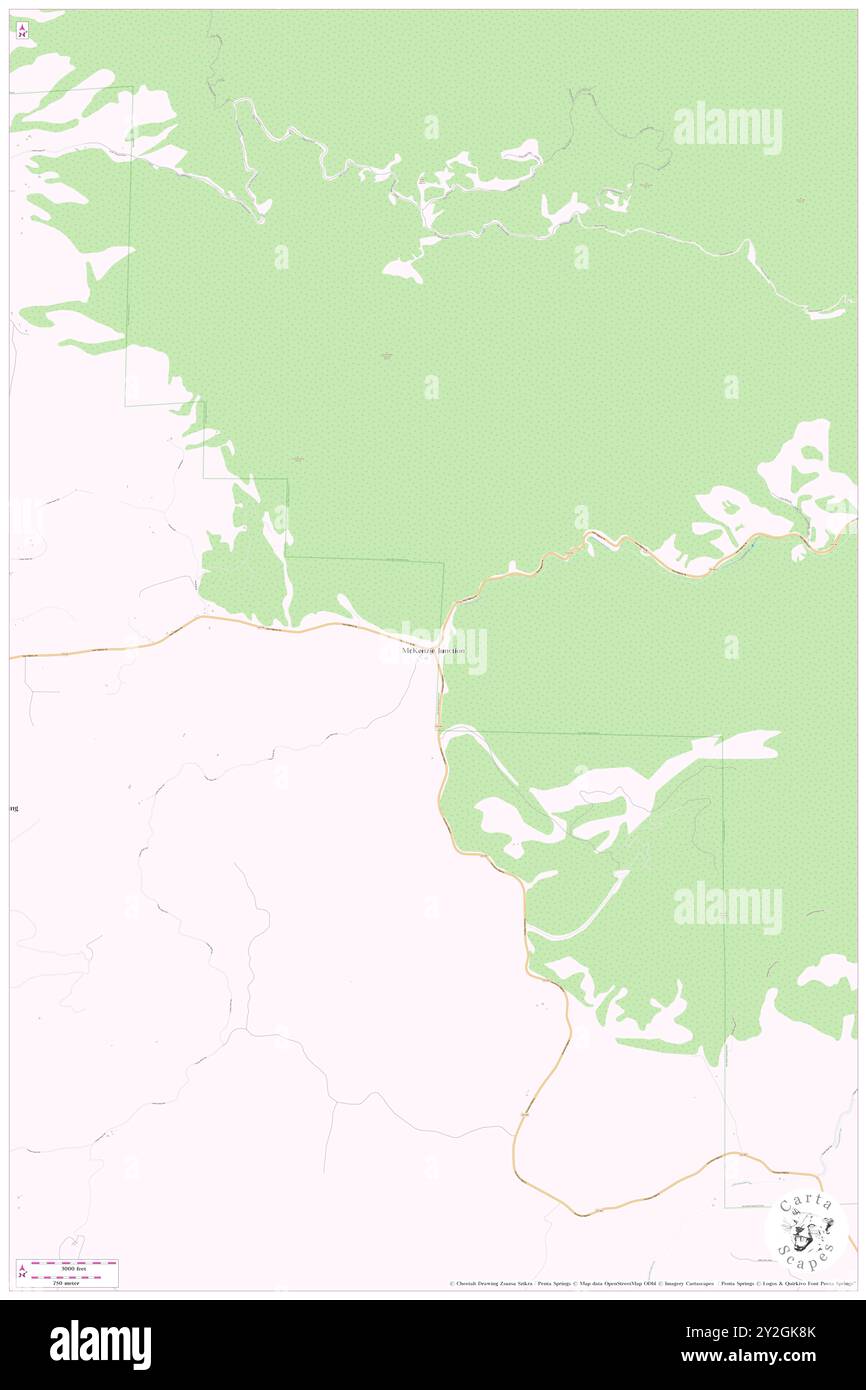 McKenzie Junction, Custer County, Stati Uniti, Colorado, N 38 9' 51'', S 105 11' 26'', MAP, Cartascapes Map pubblicata nel 2024. Esplora Cartascapes, una mappa che rivela i diversi paesaggi, culture ed ecosistemi della Terra. Viaggia attraverso il tempo e lo spazio, scoprendo l'interconnessione del passato, del presente e del futuro del nostro pianeta. Foto Stock