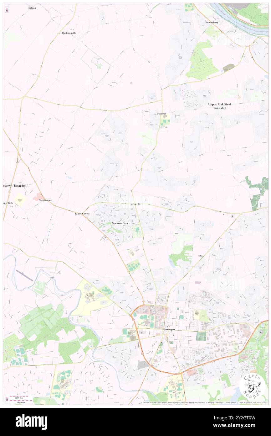 Stoopville, Bucks County, Stati Uniti, Stati Uniti, Pennsylvania, N 40 15' 56'', S 74 56' 56'', MAP, Cartascapes Map pubblicata nel 2024. Esplora Cartascapes, una mappa che rivela i diversi paesaggi, culture ed ecosistemi della Terra. Viaggia attraverso il tempo e lo spazio, scoprendo l'interconnessione del passato, del presente e del futuro del nostro pianeta. Foto Stock