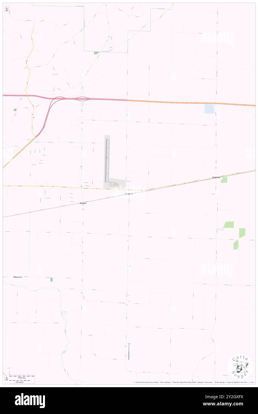 Empire, Butler County, Stati Uniti, Stati Uniti, Missouri, N 36 45' 48'', S 90 18' 56'', MAP, Cartascapes Map pubblicata nel 2024. Esplora Cartascapes, una mappa che rivela i diversi paesaggi, culture ed ecosistemi della Terra. Viaggia attraverso il tempo e lo spazio, scoprendo l'interconnessione del passato, del presente e del futuro del nostro pianeta. Foto Stock