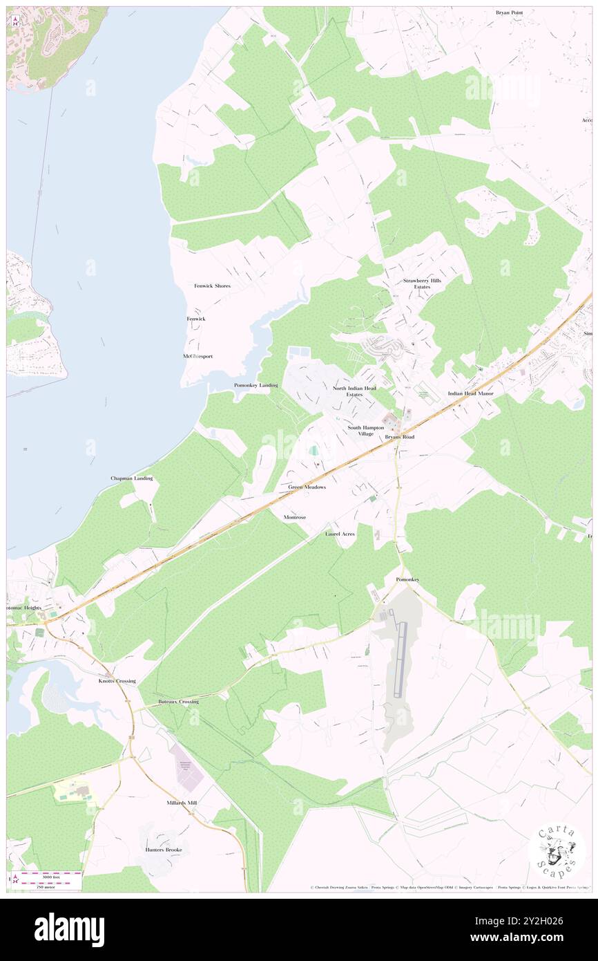 Bryans Road, Charles County, Stati Uniti, Stati Uniti, Maryland, N 38 37' 37'', S 77 4' 22'', MAP, Cartascapes Map pubblicata nel 2024. Esplora Cartascapes, una mappa che rivela i diversi paesaggi, culture ed ecosistemi della Terra. Viaggia attraverso il tempo e lo spazio, scoprendo l'interconnessione del passato, del presente e del futuro del nostro pianeta. Foto Stock