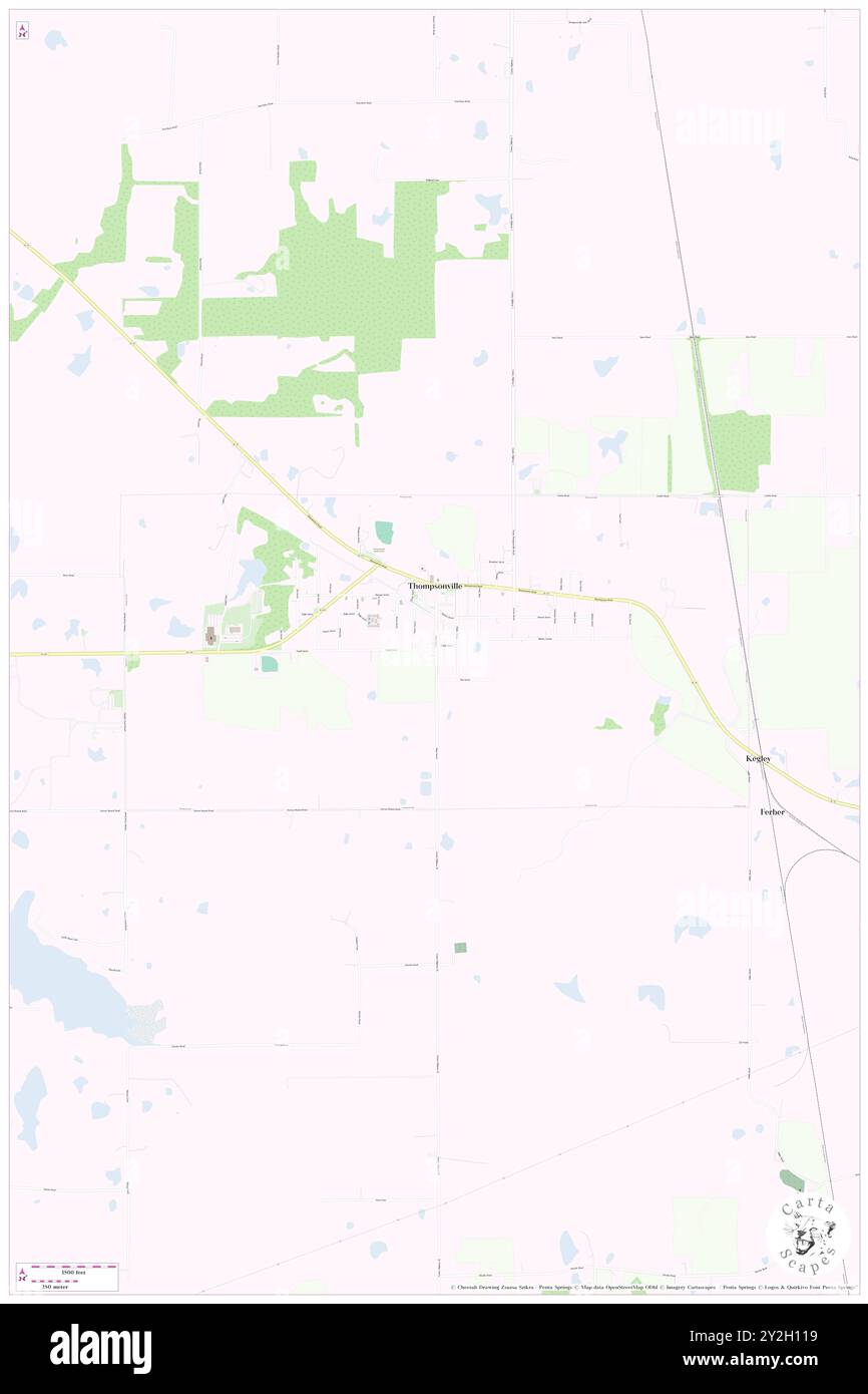 Thompsonville, Franklin County, Stati Uniti, Stati Uniti, Illinois, N 37 55' 3'', S 88 45' 44''', MAP, Cartascapes Map pubblicata nel 2024. Esplora Cartascapes, una mappa che rivela i diversi paesaggi, culture ed ecosistemi della Terra. Viaggia attraverso il tempo e lo spazio, scoprendo l'interconnessione del passato, del presente e del futuro del nostro pianeta. Foto Stock