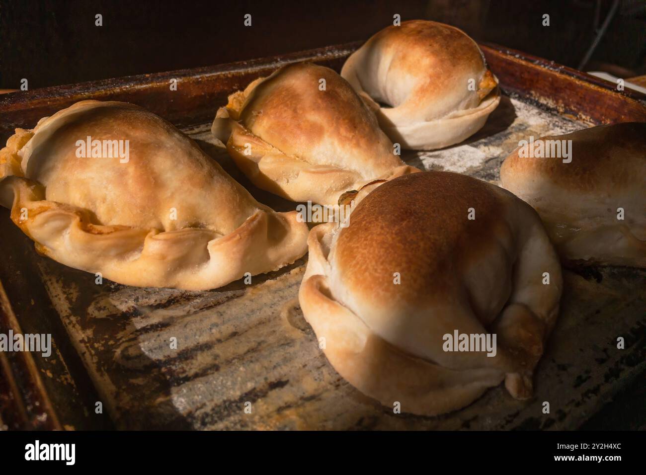 Cucina tradizionale argentina. Le empanadas Foto Stock