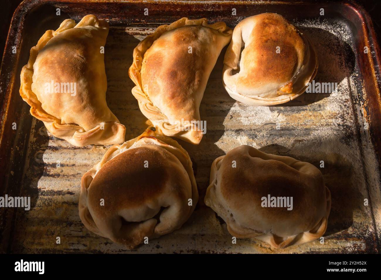 Cucina tradizionale argentina. Le empanadas Foto Stock