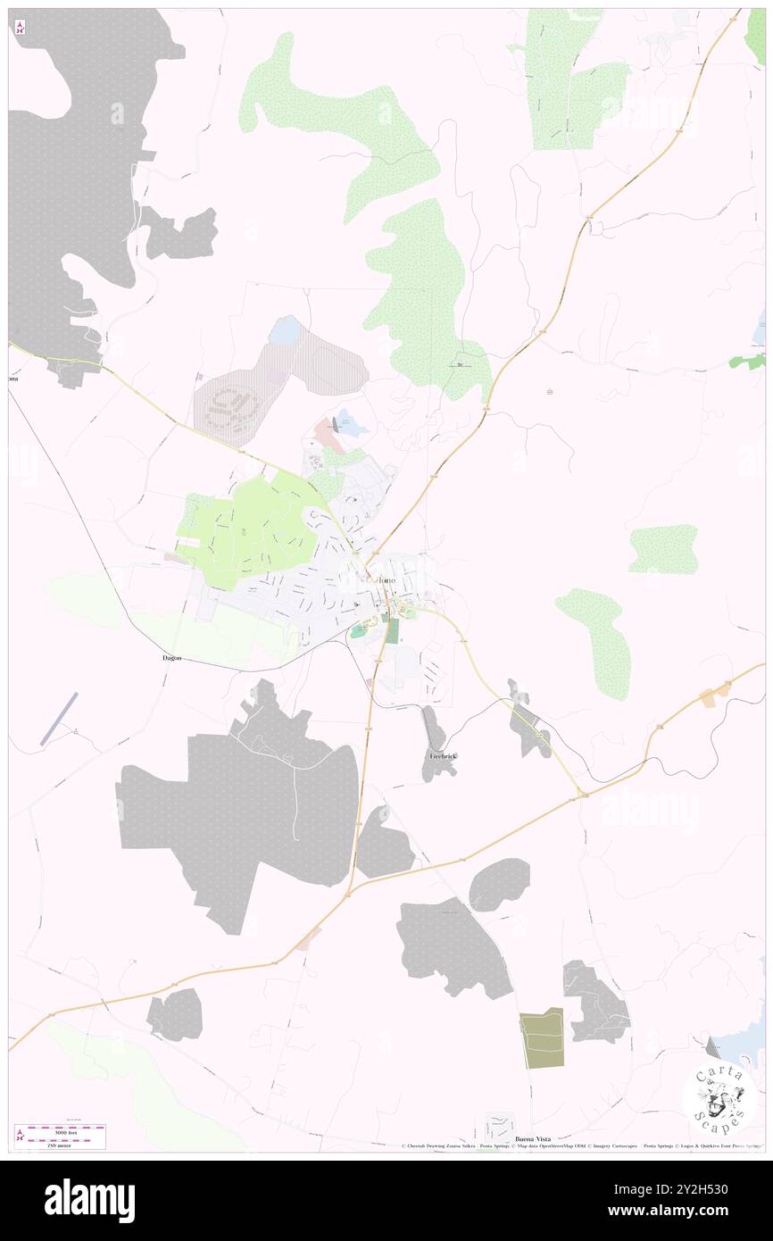 Ione, contea di Amador, Stati Uniti, Stati Uniti, California, N 38 21' 9'', S 120 55' 57''', MAP, Cartascapes Map pubblicata nel 2024. Esplora Cartascapes, una mappa che rivela i diversi paesaggi, culture ed ecosistemi della Terra. Viaggia attraverso il tempo e lo spazio, scoprendo l'interconnessione del passato, del presente e del futuro del nostro pianeta. Foto Stock