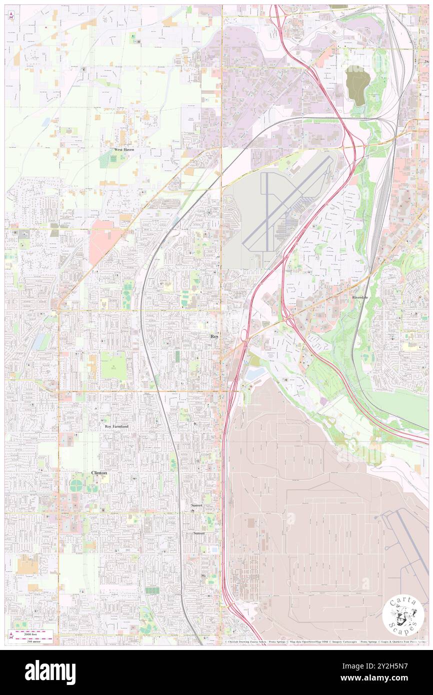 La Loma, Weber County, Stati Uniti, Stati Uniti, Utah, N 41 10' 24'', S 112 1' 36'', mappa, Cartascapes Map pubblicata nel 2024. Esplora Cartascapes, una mappa che rivela i diversi paesaggi, culture ed ecosistemi della Terra. Viaggia attraverso il tempo e lo spazio, scoprendo l'interconnessione del passato, del presente e del futuro del nostro pianeta. Foto Stock