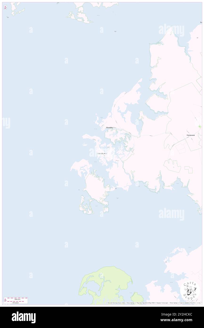 Frenchtown, Somerset County, Stati Uniti, Maryland, N 38 4' 59'', S 75 51' 43'', MAP, Cartascapes Map pubblicata nel 2024. Esplora Cartascapes, una mappa che rivela i diversi paesaggi, culture ed ecosistemi della Terra. Viaggia attraverso il tempo e lo spazio, scoprendo l'interconnessione del passato, del presente e del futuro del nostro pianeta. Foto Stock