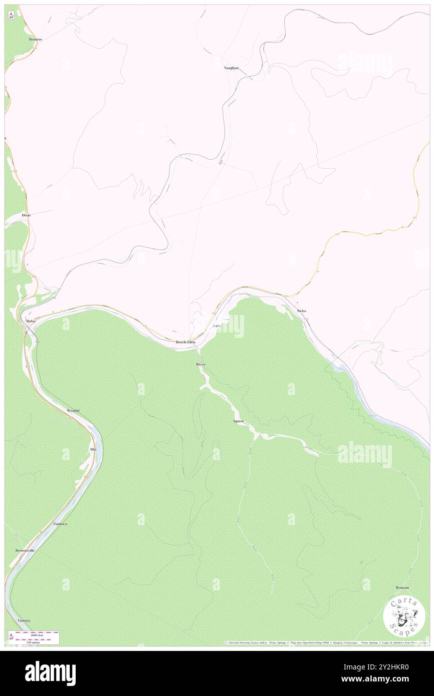 Jodie, contea di Fayette, Stati Uniti, Virginia Occidentale, N 38 13' 49'', S 81 8' 52'', MAP, Cartascapes Map pubblicata nel 2024. Esplora Cartascapes, una mappa che rivela i diversi paesaggi, culture ed ecosistemi della Terra. Viaggia attraverso il tempo e lo spazio, scoprendo l'interconnessione del passato, del presente e del futuro del nostro pianeta. Foto Stock