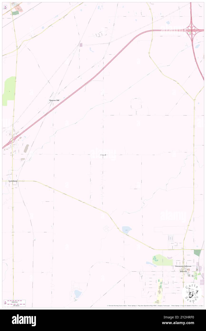 Chapel, Ashtabula County, Stati Uniti, Stati Uniti, Ohio, N 41 46' 54'', S 80 48' 34'', MAP, Cartascapes Map pubblicata nel 2024. Esplora Cartascapes, una mappa che rivela i diversi paesaggi, culture ed ecosistemi della Terra. Viaggia attraverso il tempo e lo spazio, scoprendo l'interconnessione del passato, del presente e del futuro del nostro pianeta. Foto Stock