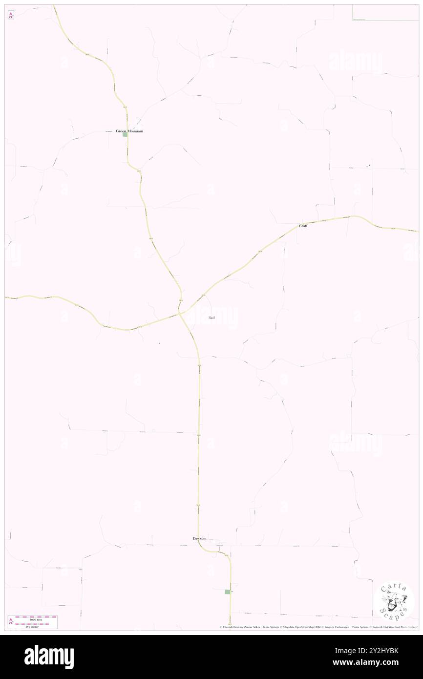 Rail, Wright County, Stati Uniti, Stati Uniti, Missouri, N 37 17' 59'', S 92 18' 17'', MAP, Cartascapes Map pubblicata nel 2024. Esplora Cartascapes, una mappa che rivela i diversi paesaggi, culture ed ecosistemi della Terra. Viaggia attraverso il tempo e lo spazio, scoprendo l'interconnessione del passato, del presente e del futuro del nostro pianeta. Foto Stock