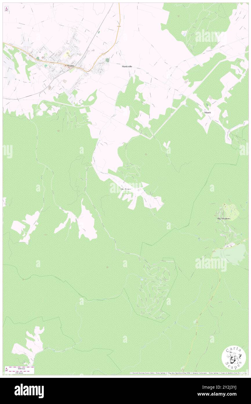 Pine Grove, Page County, Stati Uniti, Stati Uniti, Virginia, N 38 32' 9'', S 78 28' 48''', MAP, Cartascapes Map pubblicata nel 2024. Esplora Cartascapes, una mappa che rivela i diversi paesaggi, culture ed ecosistemi della Terra. Viaggia attraverso il tempo e lo spazio, scoprendo l'interconnessione del passato, del presente e del futuro del nostro pianeta. Foto Stock