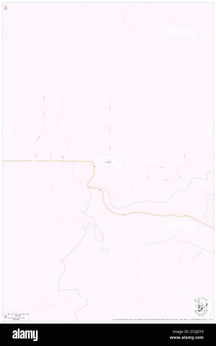 Trujillo, contea di San Miguel, Stati Uniti, New Mexico, N 35 32' 5'', S 104 41' 28''', MAP, Cartascapes Map pubblicata nel 2024. Esplora Cartascapes, una mappa che rivela i diversi paesaggi, culture ed ecosistemi della Terra. Viaggia attraverso il tempo e lo spazio, scoprendo l'interconnessione del passato, del presente e del futuro del nostro pianeta. Foto Stock