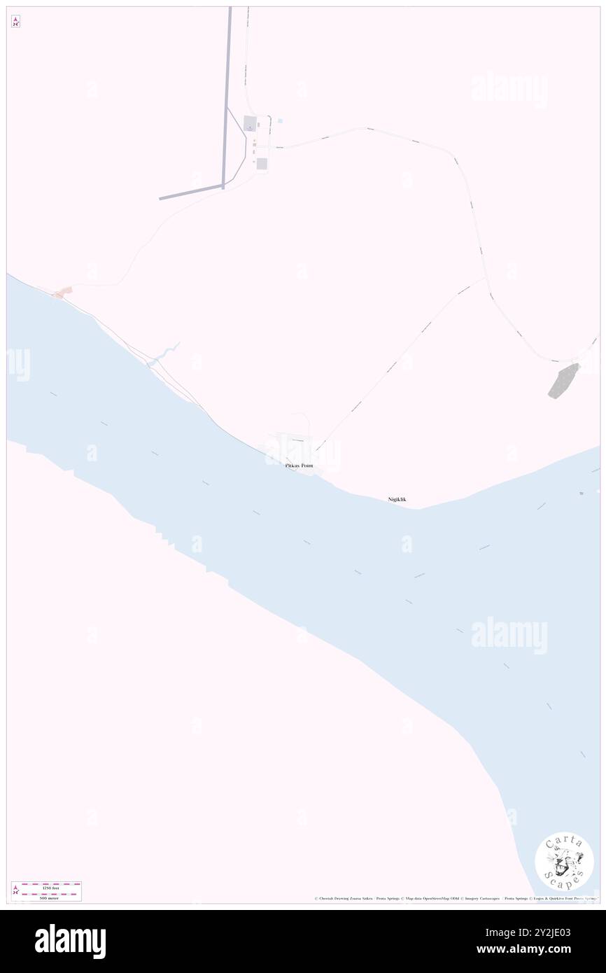 Pitkas Point, Kusilvak Census area, Stati Uniti, Alaska, N 62 1' 58'', S 163 17' 16'', MAP, Cartascapes Map pubblicata nel 2024. Esplora Cartascapes, una mappa che rivela i diversi paesaggi, culture ed ecosistemi della Terra. Viaggia attraverso il tempo e lo spazio, scoprendo l'interconnessione del passato, del presente e del futuro del nostro pianeta. Foto Stock