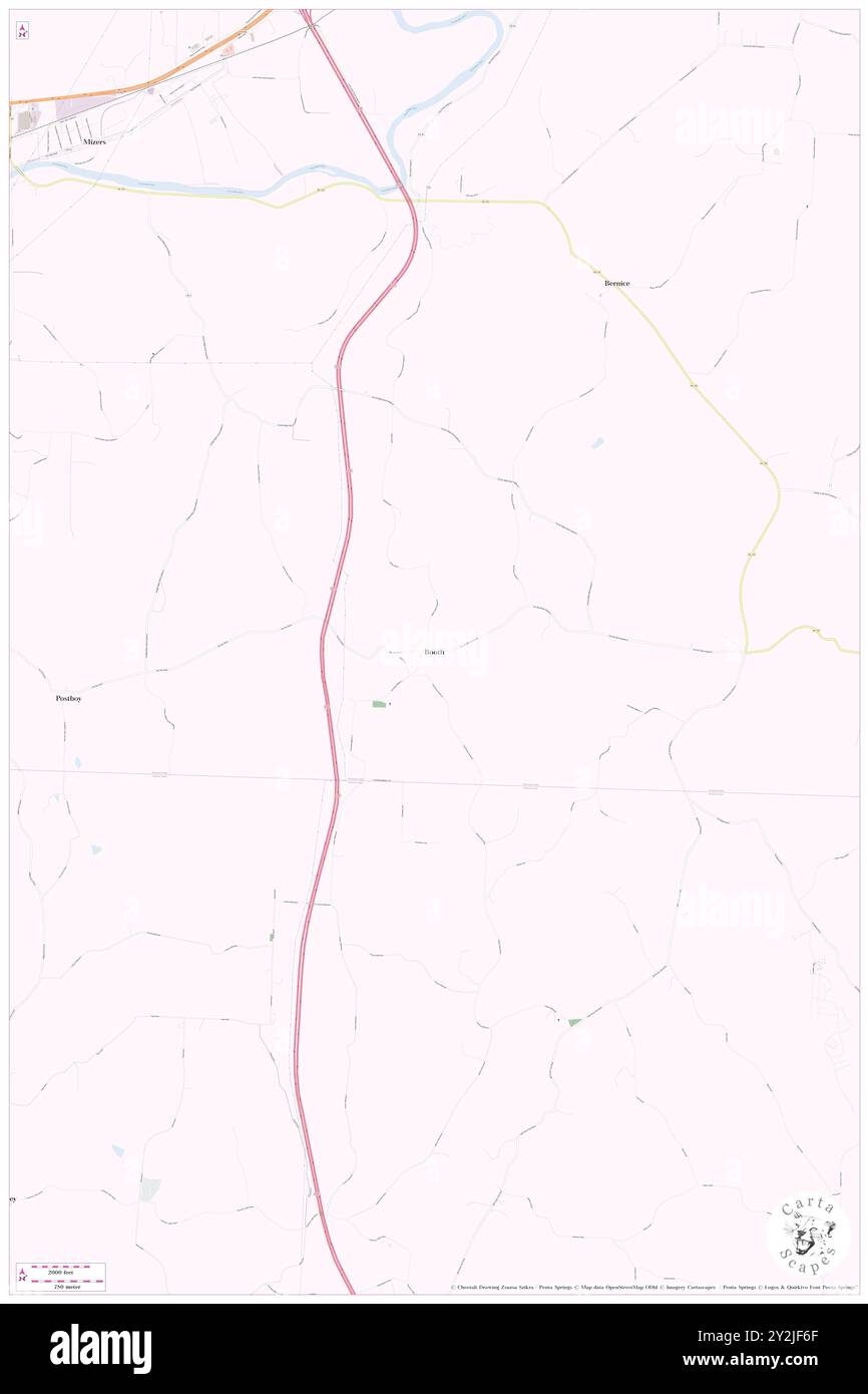 Booth, Tuscarawas County, Stati Uniti, Ohio, N 40 13' 52'', S 81 32' 27'', MAP, Cartascapes Map pubblicata nel 2024. Esplora Cartascapes, una mappa che rivela i diversi paesaggi, culture ed ecosistemi della Terra. Viaggia attraverso il tempo e lo spazio, scoprendo l'interconnessione del passato, del presente e del futuro del nostro pianeta. Foto Stock