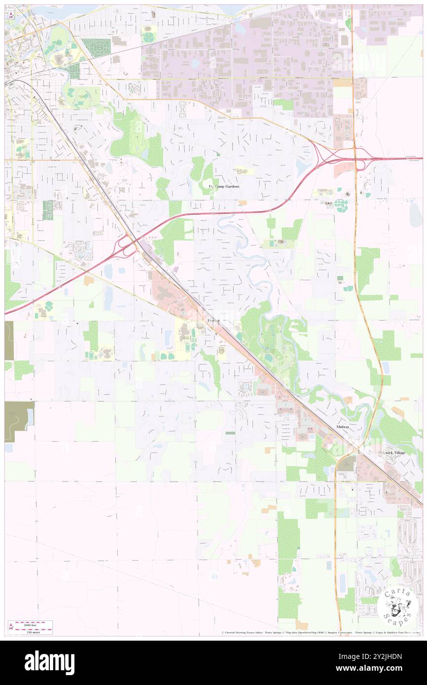 Dunlap, Elkhart County, Stati Uniti, Indiana, N 41 38' 16'', S 85 55' 17'', MAP, Cartascapes Map pubblicata nel 2024. Esplora Cartascapes, una mappa che rivela i diversi paesaggi, culture ed ecosistemi della Terra. Viaggia attraverso il tempo e lo spazio, scoprendo l'interconnessione del passato, del presente e del futuro del nostro pianeta. Foto Stock