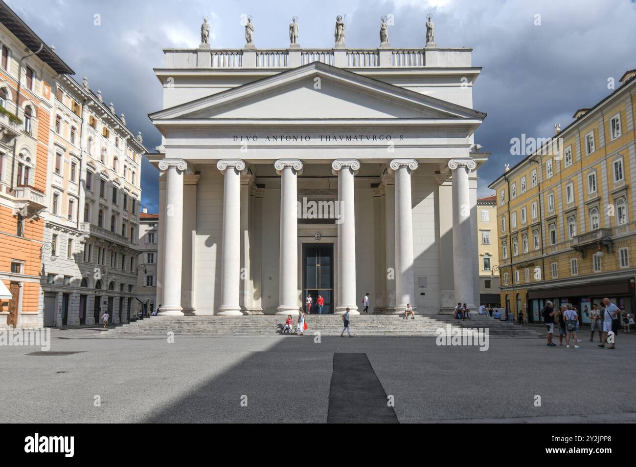 Trieste: Chiesa di Sant'Antonio Taumaturgo. Italia Foto Stock