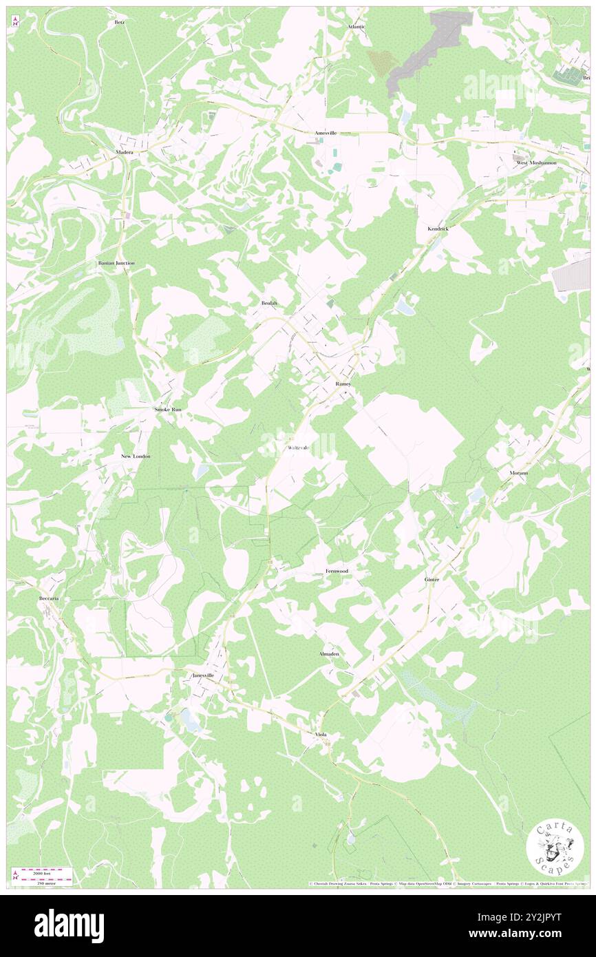 Waltzvale, Clearfield County, Stati Uniti, Pennsylvania, N 40 47' 23'', S 78 24' 18'', mappa, Cartascapes Map pubblicata nel 2024. Esplora Cartascapes, una mappa che rivela i diversi paesaggi, culture ed ecosistemi della Terra. Viaggia attraverso il tempo e lo spazio, scoprendo l'interconnessione del passato, del presente e del futuro del nostro pianeta. Foto Stock